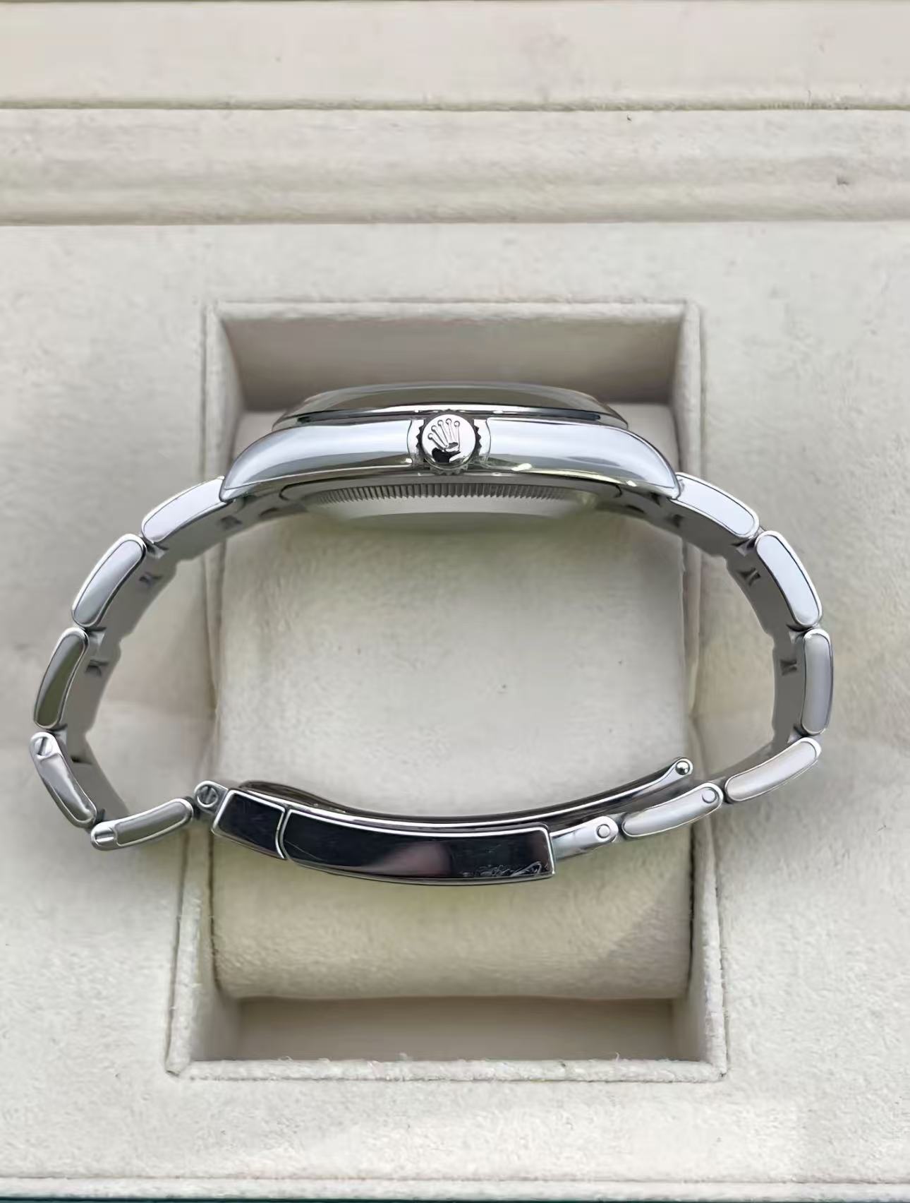 Rolex Oyster Perpetual Ref 134300-0009 Super Clone | Candy Pink Dial | 3230 Swiss Movement - Image 6