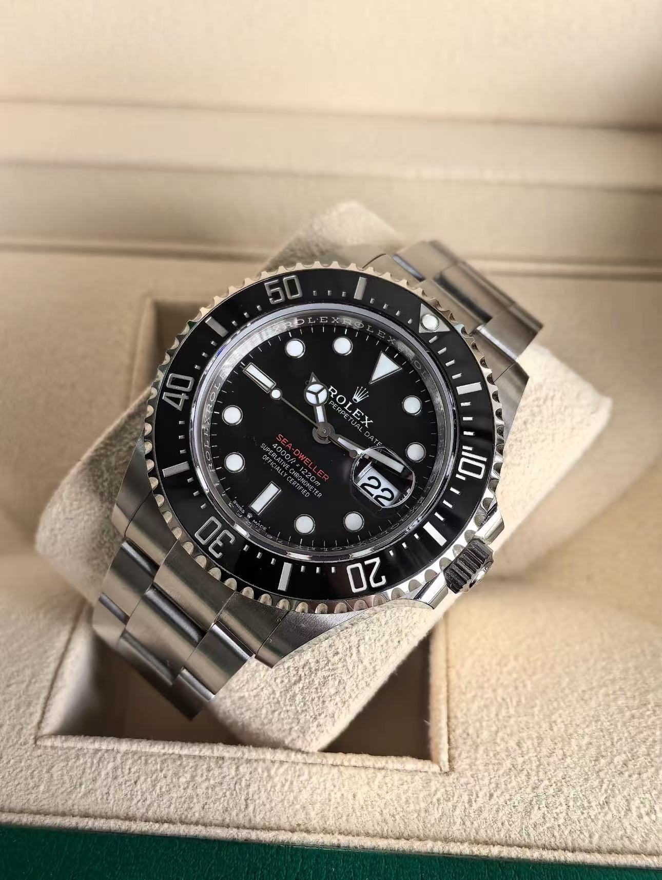 Rolex Sea-Dweller 43mm Super Clone SwissReplica Watch Ref 126600 3235 SwissMovement - Image 4