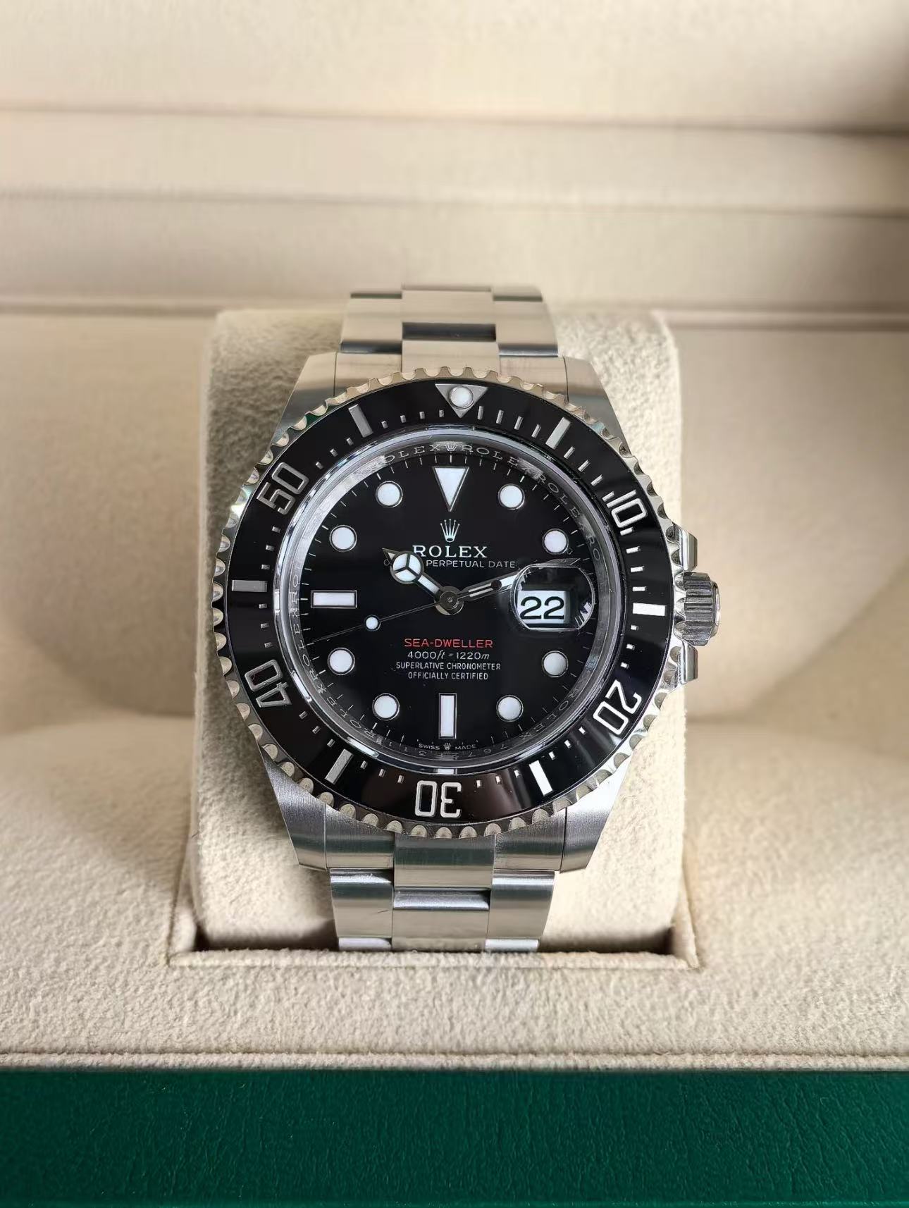 Rolex Sea-Dweller 43mm Super Clone SwissReplica Watch Ref 126600 3235 SwissMovement - Image 3