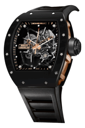 Richard Mille RM 035 Gold & Ceramic Super Clone Watch – Luxury Sport Fake RM Replica