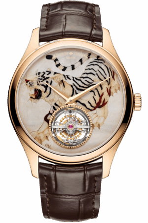 Vacheron Constantin Les Cabinotiers Ref. 6040C/000R-155C Super Clone Watch – Rose Gold Case Chinese Zodiac Monkey Enamel Dial Swiss Replica