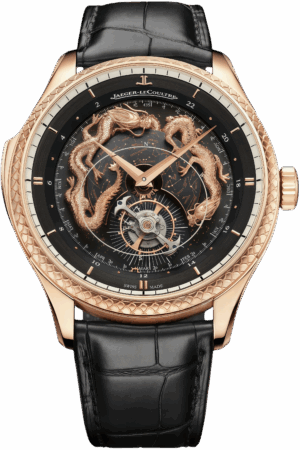 Jaeger-LeCoultre Master Grande Tradition Ref. Q52624A3 Super Clone Watch – Blue Dial Rose Gold Fake Replica