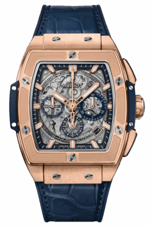 Hublot Spirit of Big Bang Ref. 641.OX.7180.LR Super Clone Watch – King Gold Skeleton Dial Rubber Strap Fake Replica