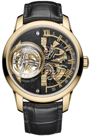 Vacheron Constantin Les Cabinotiers Ref. 9860C/000J-090C Super Clone Watch – Yellow Gold Case Artistic Enamel Dial Swiss Replica