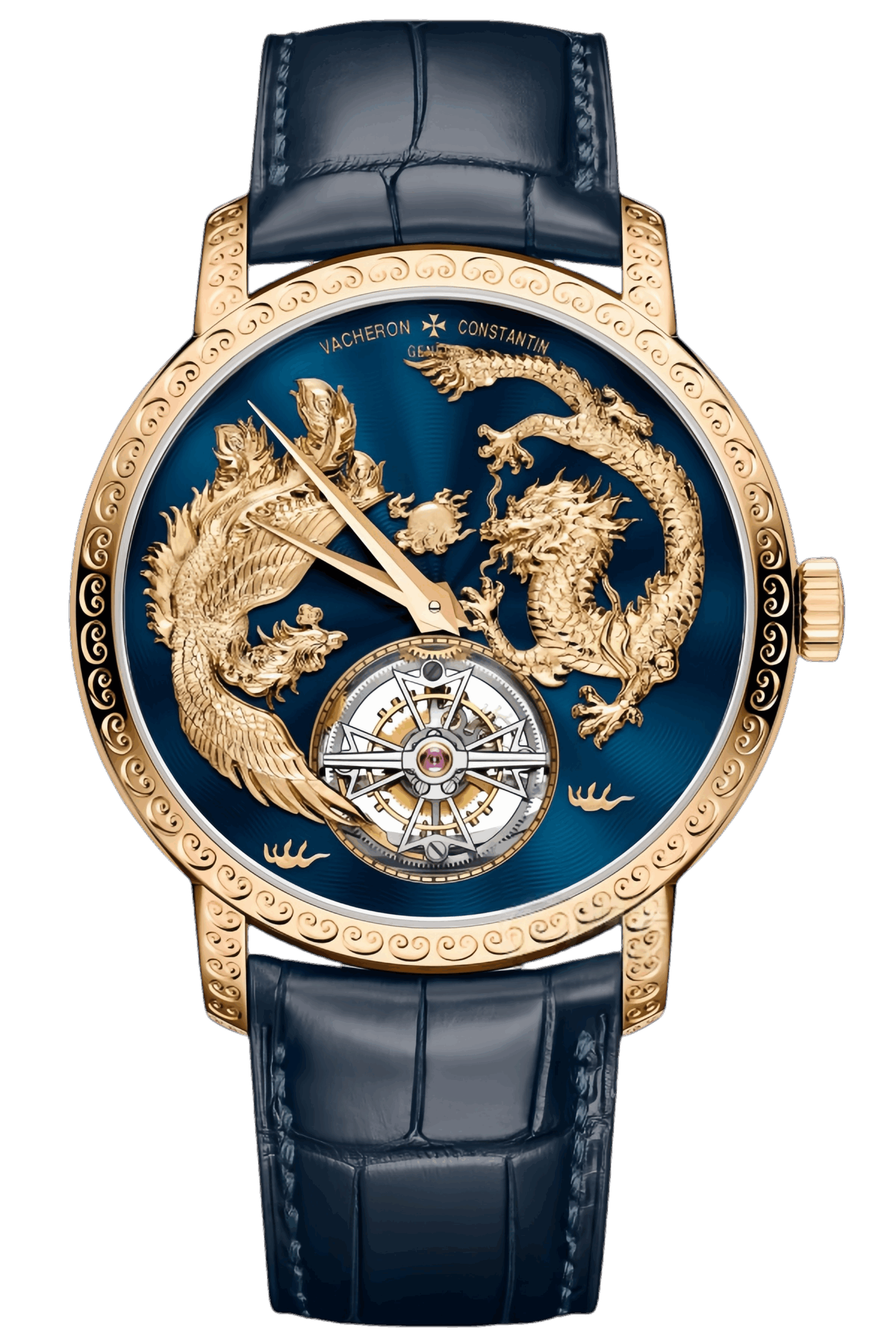 Vacheron Constantin Traditionnelle Ref. 6040T/000R-B960 Super Clone Watch – Rose Gold Case Silver Opaline Dial Swiss Replica