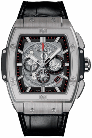 Hublot Spirit of Big Bang Ref. 601.NX.0173.LR Super Clone Watch – Titanium Skeleton Dial Black Rubber Strap Fake Replica