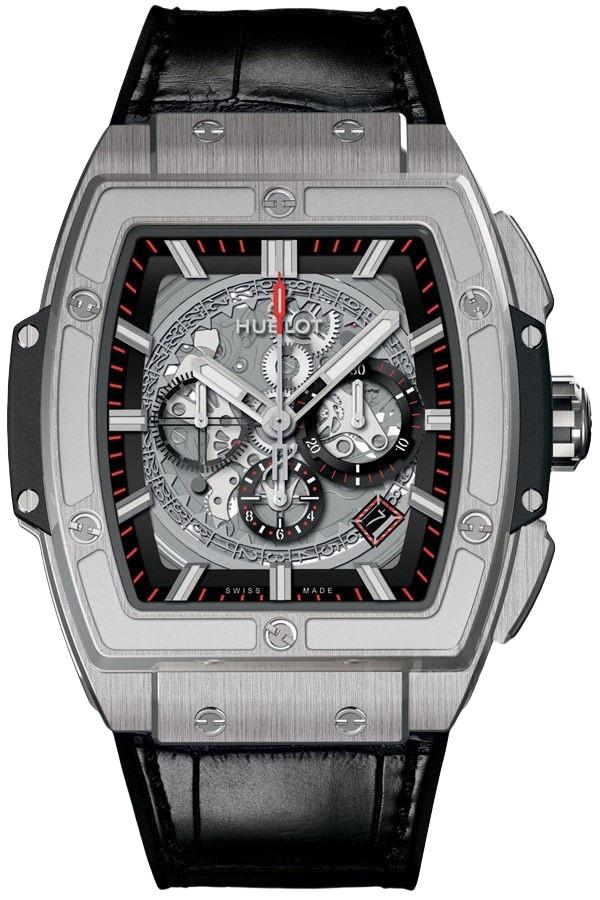 Hublot Spirit of Big Bang Ref. 601.NX.0173.LR Super Clone Watch – Titanium Skeleton Dial Black Rubber Strap Fake Replica