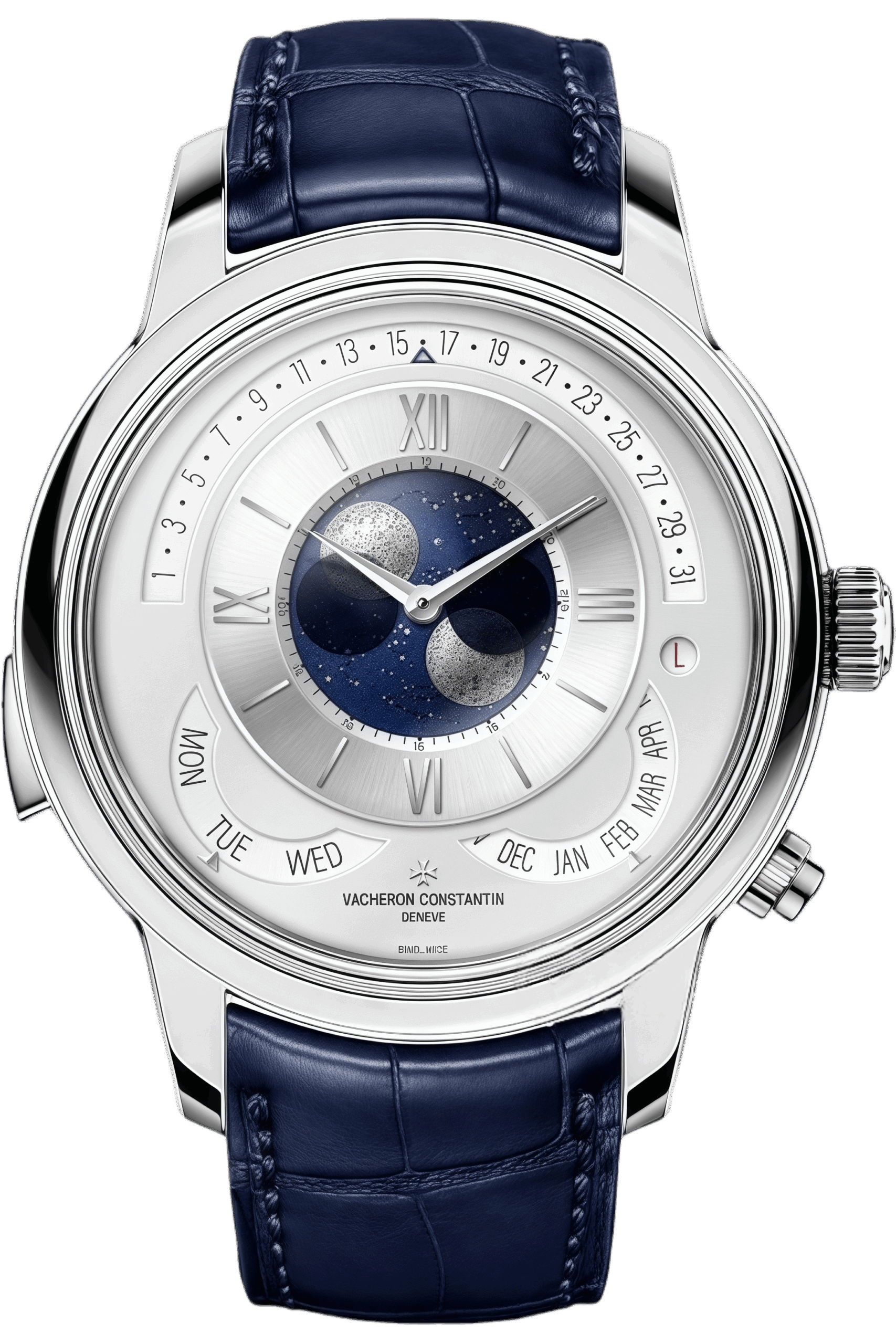 Vacheron Constantin Les Cabinotiers Ref. 9770C/000G-007C Super Clone Watch – White Gold Celestial Double Hemisphere Fake Replica