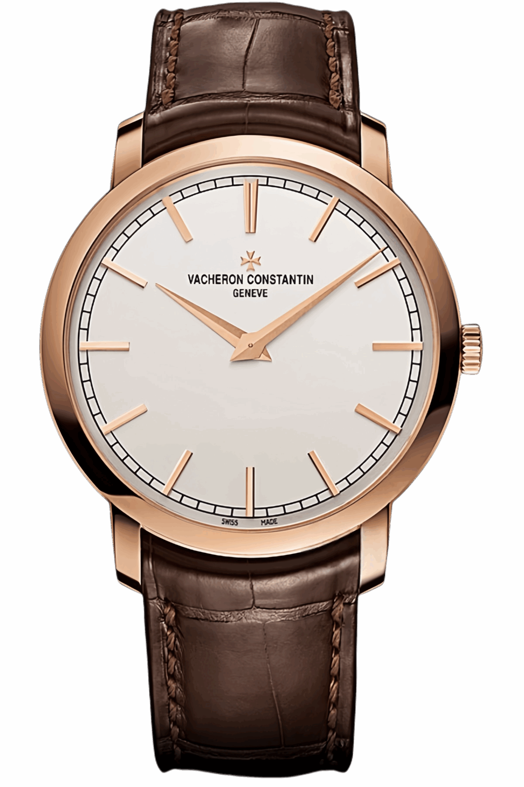 Vacheron Constantin Patrimony Ref. 43075/000R-9737 Super Clone Watch – Rose Gold Case Silver Dial Replica