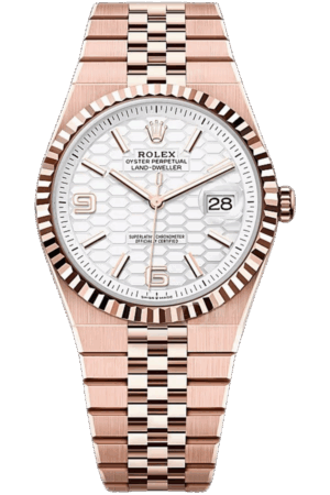 Rolex Land-Dweller 40mm Ref. 127335-0001 Super Clone Watch – Rose Gold Oyster Case Replica