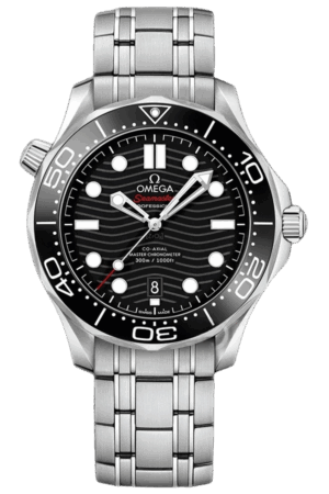 Omega Seamaster Ref. 210.30.42.20.01.001 Super Clone Watch – Black Dial Stainless Steel Bracelet Fake Replica