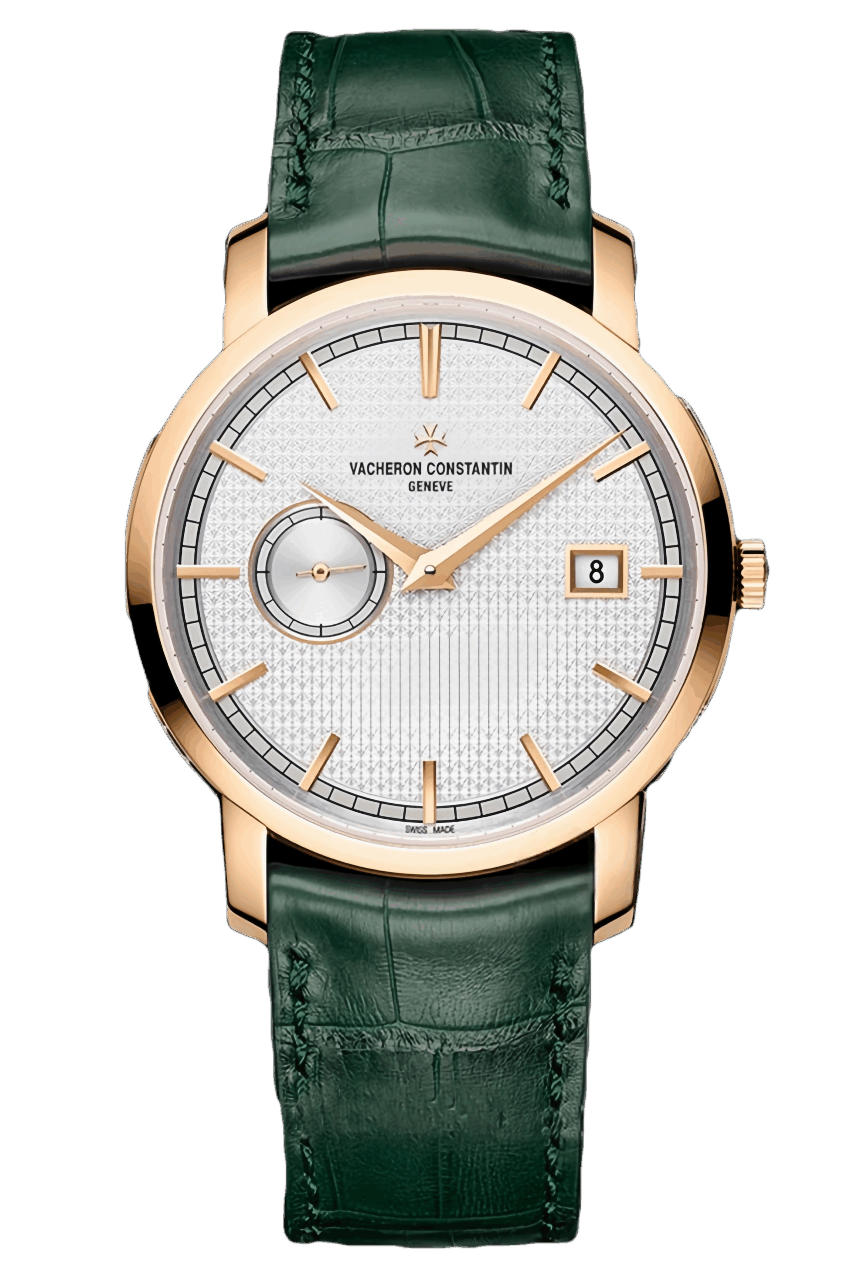 Vacheron Constantin Traditionnelle Ref. 87172/000R-B608 Super Clone Watch – Rose Gold Case Champagne Guilloché Dial Swiss Replica