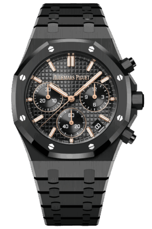 Audemars Piguet Royal Oak Chronograph Ref. 26240CE.OO.1225CE.02 Super Clone Watch – Ceramic Black Dial Swiss Replica