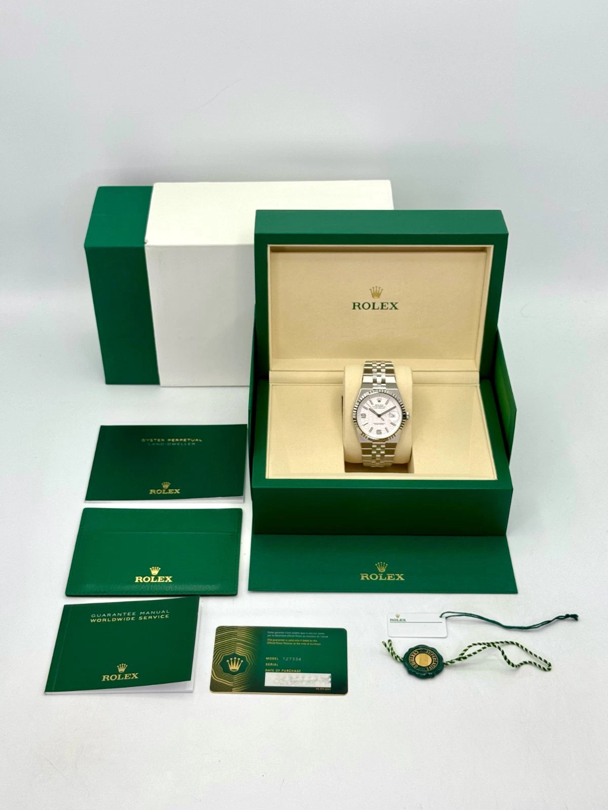 Rolex Land-Dweller 40mm M127334-0001 Super Clone Watch – Oyster Steel White Dial Replica - 图片 10