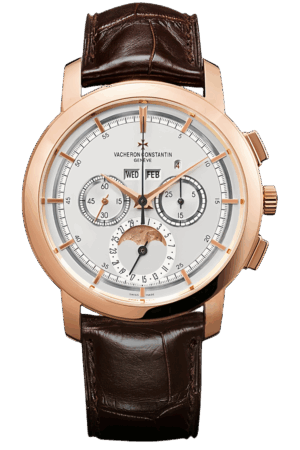 Vacheron Constantin Patrimony Ref. 47292/000R-9392 Super Clone Watch – Rose Gold Case Silver Dial Leather Strap Replica