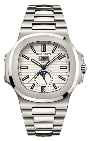 Patek Philippe Nautilus Ref. 5726/1A-010 Super Clone Watch – Gray Dial Stainless Steel Annual Calendar Fake Replica