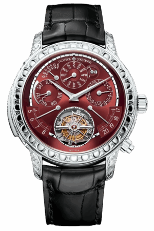 Vacheron Constantin Les Cabinotiers Ref. 80175/000G-B280 Super Clone Watch – White Gold Case Blue Guilloché Enamel Dial Swiss Replica