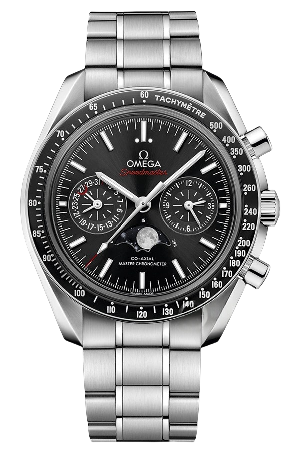 Omega Speedmaster Ref. 304.30.44.52.01.001 Super Clone Watch – Black Dial Stainless Steel Bracelet Fake Replica