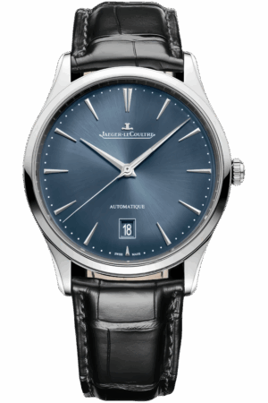 Jaeger-LeCoultre Master Ultra Thin Ref. Q1238480 Super Clone Watch – Silver Dial Stainless Steel Case Black Leather Strap Replica