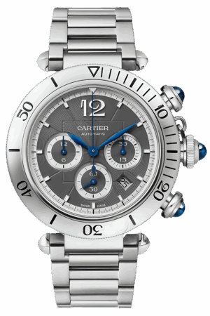 Cartier Pasha Ref. WSPA0027 Super Clone Watch – White Dial Stainless Steel Fake Replica