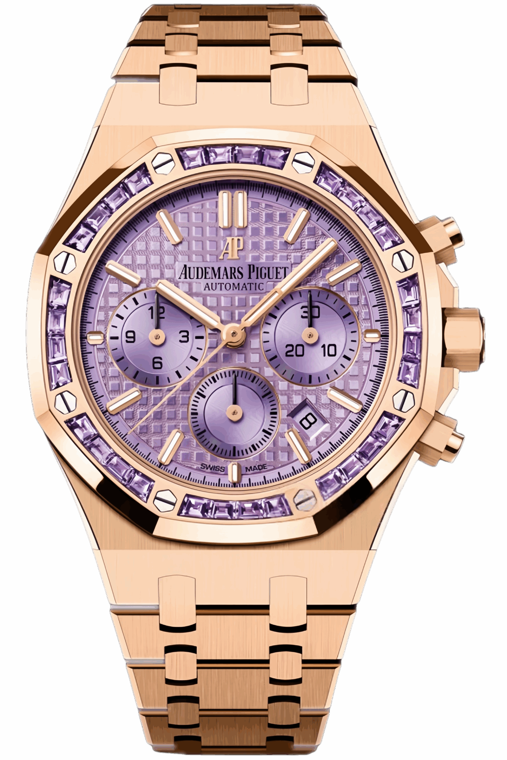 Audemars Piguet Royal Oak Offshore Chronograph Ref. 26319OR.AY.1256OR.01 Super Clone Watch – 44mm Rose Gold Case Grey Dial Swiss Replica