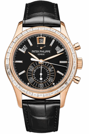 Patek Philippe Complications Ref. 5961R-010 Super Clone Watch – Rose Gold Black Dial Fake Replica