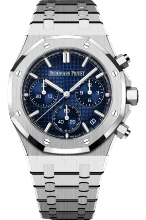 Audemars Piguet Royal Oak Ref. 26240BC.00.1320BC.04 Super Clone Watch – Deep Blue Dial Stainless Steel Bracelet Fake Replica