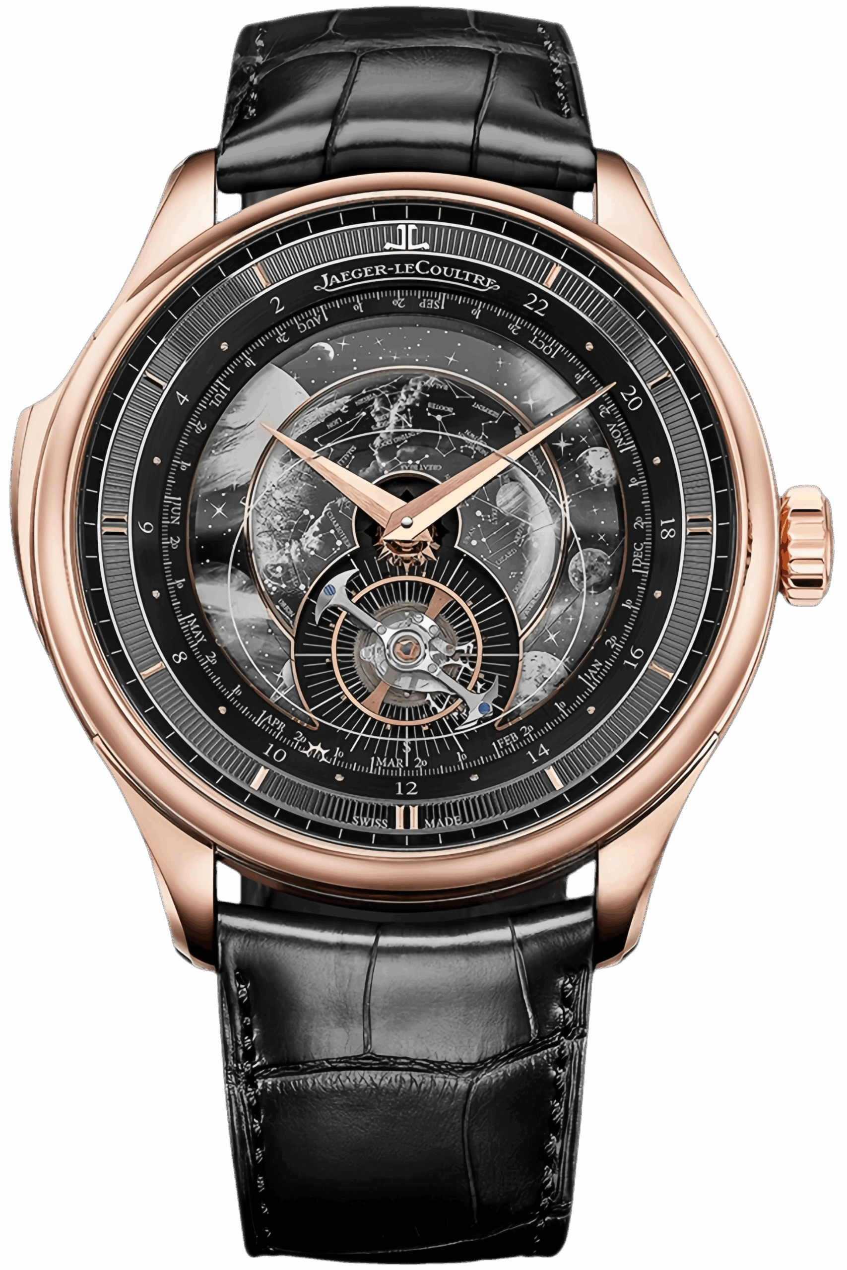 Jaeger-LeCoultre Master Grande Tradition Ref. Q5262470 Super Clone Watch – White Dial Rose Gold Fake Replica