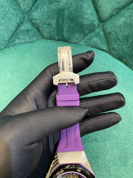 Audemars Piguet Royal Oak Concept 26620IO.OO.D077CA.01 Super Clone Watch – Green Dial Titanium Flying Tourbillon Replica - Image 8