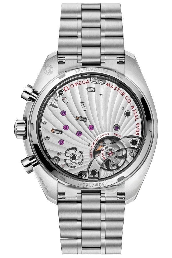 Omega Speedmaster Moonwatch Ref. 329.30.43.51.03.001 Super Clone Watch – Blue Dial Stainless Steel Fake Replica - Image 2