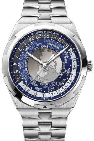 Vacheron Constantin Overseas Chronograph Ref. 7700V/110A-B172 Super Clone Watch – Blue Dial Stainless Steel Fake Replica