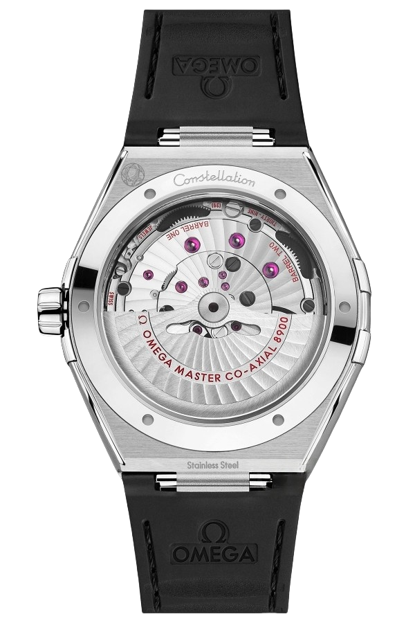 Omega Constellation Ref. 131.12.41.21.06.001 Super Clone Watch – Blue Dial Stainless Steel Bracelet Fake Replica - 图片 2