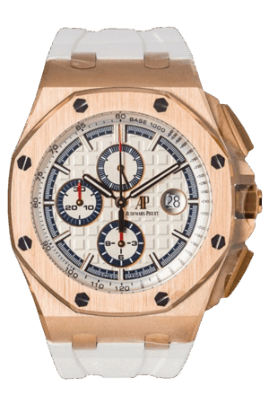 Audemars Piguet Royal Oak Offshore 26408OR.OO.A010CA.01 Super Clone Watch – Rose Gold & Ceramic Chronograph Replica