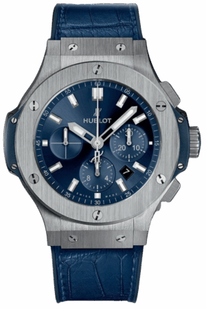Hublot Big Bang Ref. 301.SX.7170.LR Super Clone Watch – Stainless Steel Blue Dial Rubber Strap Fake Replica