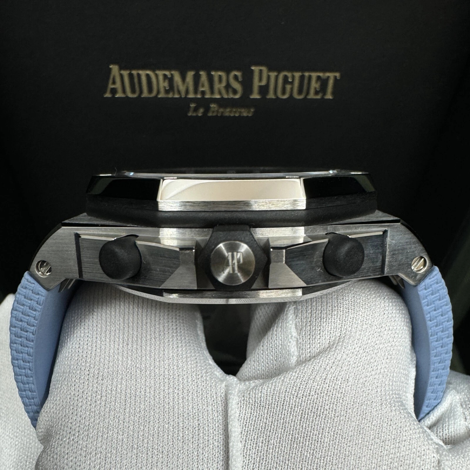 Audemars Piguet Royal Oak Offshore 26238ST.OO.A340CA.01 Super Clone Watch – Blue Chronograph Steel Replica - Image 5