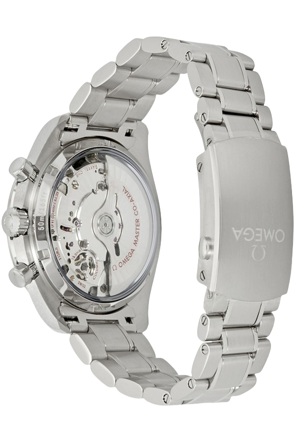 Omega Speedmaster Ref. 329.30.44.51.01.001 Super Clone Watch – Black Dial Stainless Steel Bracelet Fake Replica - Image 2