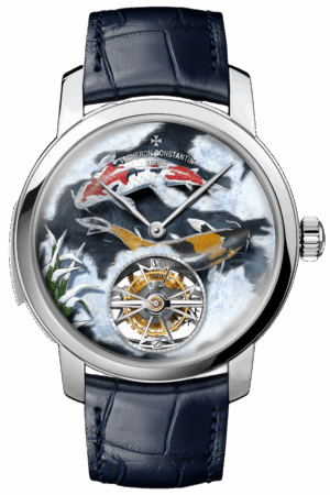 Vacheron Constantin Les Cabinotiers Ref. 6520C/000P-B606 Super Clone Watch – Platinum Case “The Four Seasons – Winter” Artistic Enamel Swiss Replica