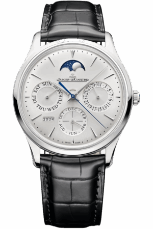 Jaeger-LeCoultre Master Ultra Thin Ref. Q114842J Super Clone Watch – Silver Dial Stainless Steel Case Black Leather Strap Replica