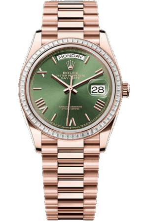 Rolex Day-Date Super Clone Swiss Replica Watch Ref 128395TBR-0033 3255 Swiss Movement