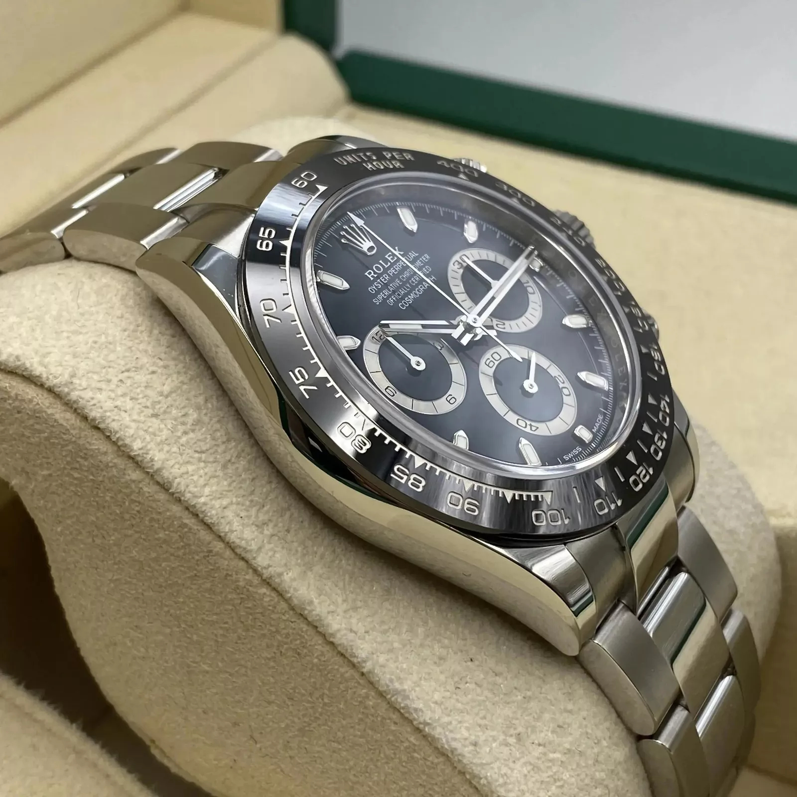 Rolex Daytona Black DialNew 2024 Super CloneSwiss Replica Watch Ref126500LN 4131 SwissMovement - Image 6