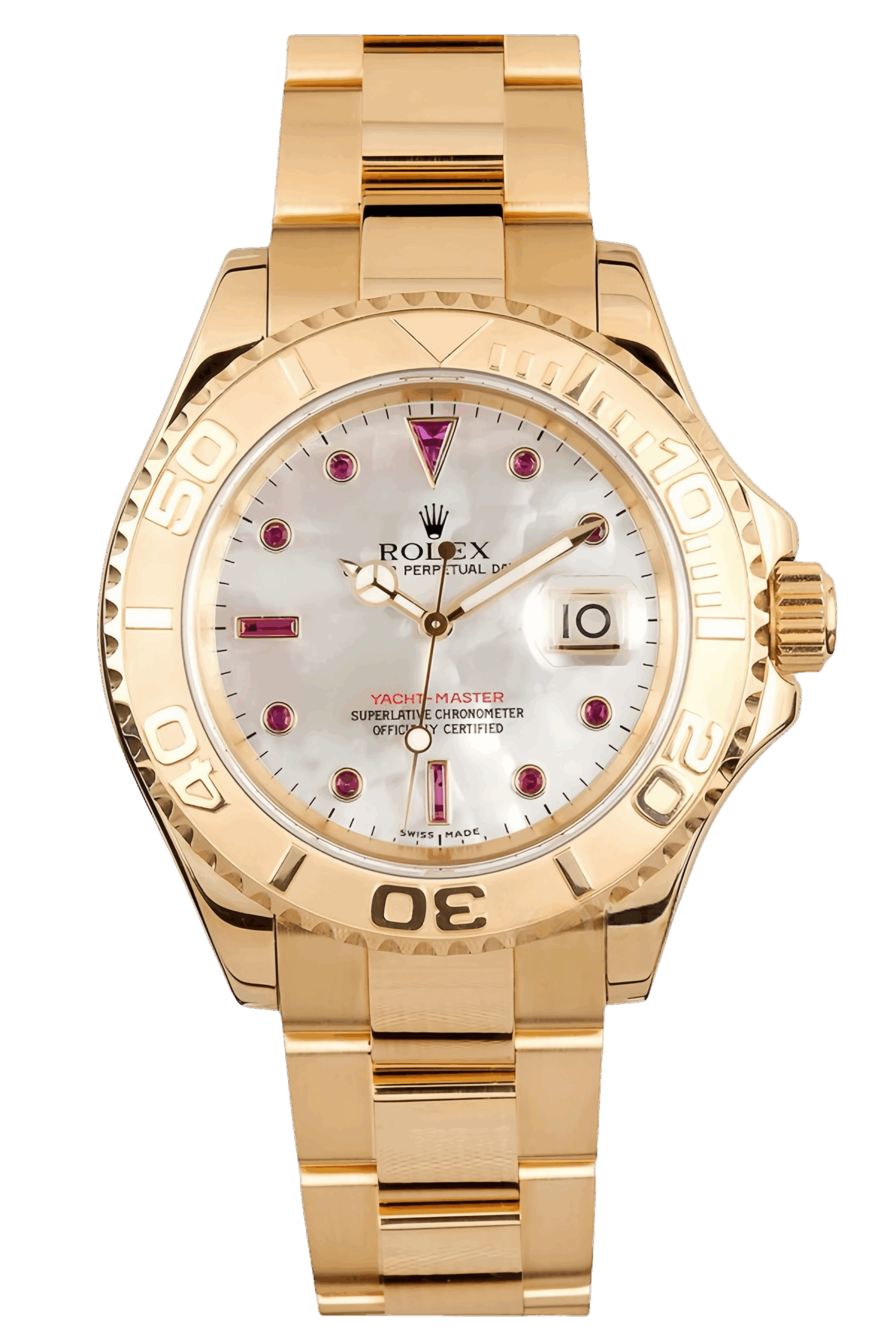 Rolex Yacht-Master 40 Champagne Dial Two-Tone Yellow Gold & Stainless Steel Super Clone Swiss Replica Watch Ref 16623-0003