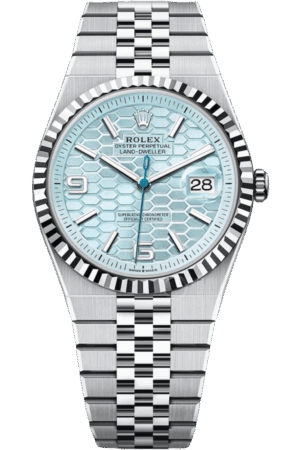 Rolex Land-Dweller 40mm M127336-0001 Super Clone Watch – Oyster Steel Blue Dial Replica