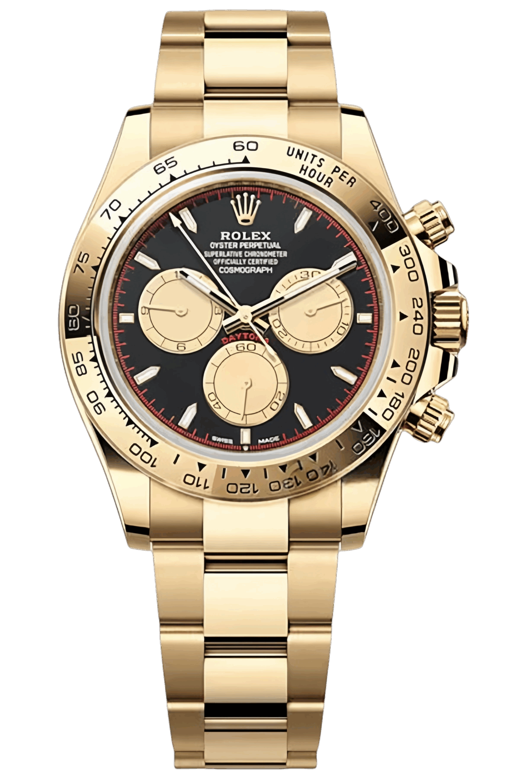 Rolex Daytona M126508-0002 Super Clone – Green Dial & Yellow Gold Case