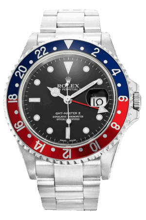 Rolex GMT-Master II Pepsi Bezel Super Clone Swiss Replica Watch Ref 16710 Red-Blue Bezel 1:1 Vintage Replica