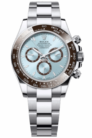 Rolex Daytona lce Blue Dial New 2024Super Clone Swiss Replica Watch Ref 126506 4131 Swiss Movement