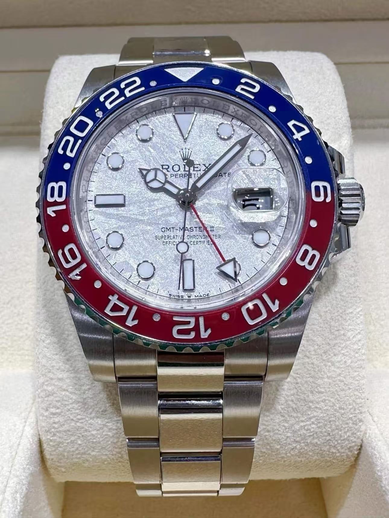 Rolex GMT Master II Pepsi SuperClone Swiss Replica Watch RefM126719BLRO 3285 Swiss Movement - Image 3