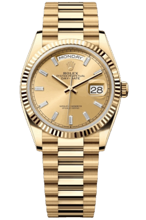 Rolex Day-Date Super Clone Swiss Replica Watch Ref M128238-0132 3255 Swiss Movement