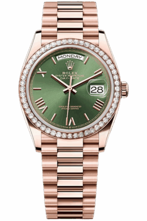 Rolex Day-Date Super Clone Swiss Replica Watch Ref 128345RBR-0085 3255 Swiss Movement