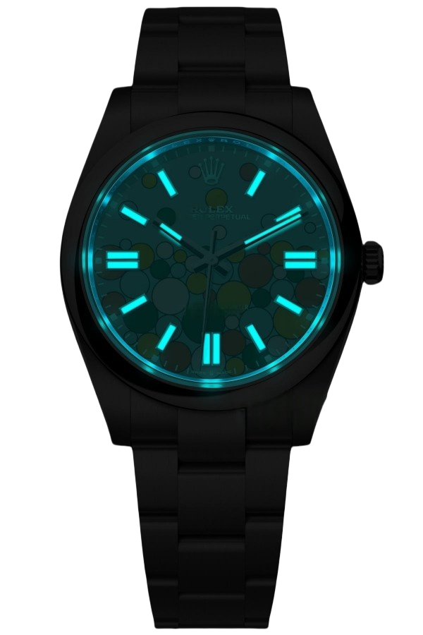 Rolex Oyster Perpetual Super Clone Swiss Replica Watch Ref M124300-0008 Balloon Dial 41mm 3230 Swiss Movement - Image 2