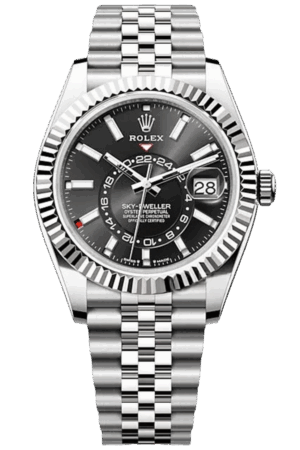 Rolex Sky-Dweller Blue Dial Super Clone Swiss Replica Watch Oyster Bracelet Ref M336934-0008 Swiss 9002 Movement